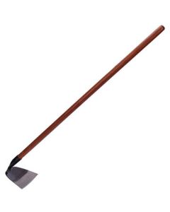 Shuangan Long-Handle Weeding Hoe Traditional Agricultural Gardening Hoe Thickened Saw Blade Steel Hoe Large Size + 1.2m Locust Wood Handle