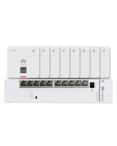 Huawei KunLing Wireless AP Panel Whole-House WiFi6 Coverage Kit 1-to-8 Router 1800M Enterprise & Home 8-Port POE Switch + 8 Ultra-Thin APs