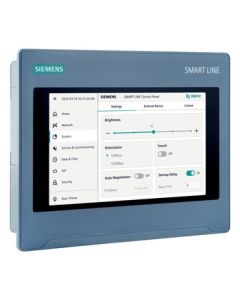 Siemens HMI SMART 700 IE V5 Smart Panel (SMART LINE) Touch Operation 7-inch Widescreen 16M Colors