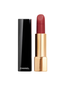 Chanel Rouge Allure Velvet Lipstick (No. 58 Maple Red) 3.5g, Soft Matte Lipstick, Birthday Gift for Girlfriend or Wife