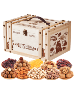 Premium Mixed Nuts & Dried Fruits Gift Box 2300g - Mid-Autumn Festival Nut Snack Gift Pack for Corporate Gifting & Bulk Orders