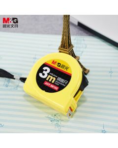 M&G Stationery 3m Locking Steel Tape Measure - Universal Office/Home Decoration Ruler, Woodworking Measuring Tape, Office Supplies, Single Pack AHT99102