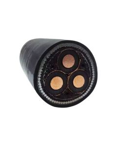 Triple-opening marine-grade pure copper multi-strand flexible seawater-resistant flame-retardant safety cable JYJPJ85/SC 3*120 (1 meter)