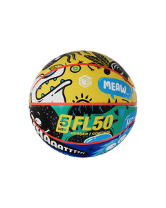 JINGDONG Jingzao Kids Basketball - Youth Training Standard Size 5 Rubber Ball