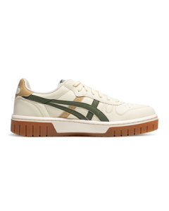 ASICS COURT MZ Unisex Trendy Casual Sneakers - Beige/Green - Size 42