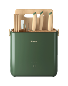 GREE Disinfection Knife Holder | Utensil Sterilizer for Chopsticks, Knives, and Cutting Boards | Anti-Mold Drying Machine with Powerful Hot Air CJH-01