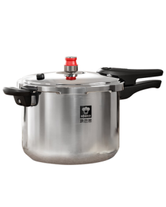 KABAHI Pressure Cooker 304 Stainless Steel Explosion-Proof Fast Cooking 8L Large Capacity for Induction Cooker and Gas Stove
