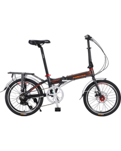 Forever 20-Inch Aluminum Alloy Folding Bicycle 7-Speed for Men & Women Adult Student City Bike with Child Seat Shanghai Factory