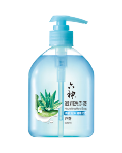 Liushen [Herbal Aloe] Moisturizing Hand Wash 500ml*1 (Refreshing, Gentle Cleansing, Balanced Foam, Hydrating)