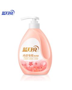 Blue Moon Underwear & Delicates Laundry Detergent 500g Bottle with Pump, Effective Blood Stain Removal & Professional Bacteria Elimination, Sakura Scent