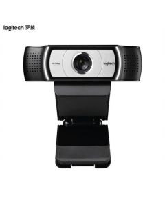 Logitech HD Webcam C930c with Microphone for PC/Laptop, Video Conferencing & Live Streaming, 1080p, Black