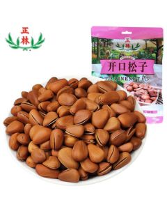 Zhenglin Open-Mouth Pine Nuts 227g/Bag, Snack, Nuts and Seeds (Old or New Packaging Randomly Sent)