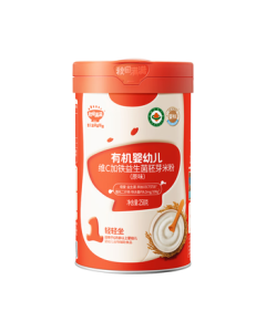 Akita Full [Dad's Spot Check] Organic High-Iron Infant Rice Cereal for 6-12 Months, Original Flavor, 258g Baby Nutritional Supplement