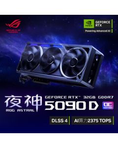 ASUS ROG ASTRAL Noctis GeForce RTX 5090 D O32G GAMING Graphics Card for Esports Gaming