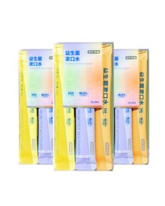JingDong JingZao Probiotic Strip Mouthwash 60 Strips, Portable Travel Fresh Breath Multi-Flavored Mixed Independent Sachets