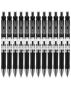 Deli S02 Gel Pen 0.7mm Spring Tip (Black) (12 Pcs/Box)