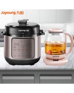 Joyoung Single-Pot Electric Pressure Cooker Y-50H651 + Health Kettle K15D-WY669DK