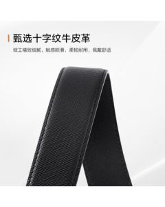 Samsonite Men's Belt Automatic Buckle Genuine Leather Gift Box Birthday Present NQ1