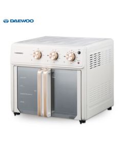 DAEWOO Electric Oven for Home and Dormitory, Multi-functional Automatic Baking Machine with Large Capacity Air Fryer Oven DY-KX25T