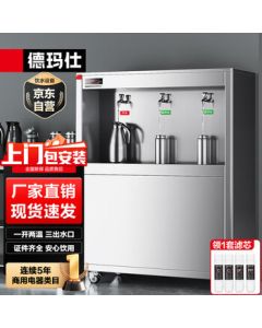 DEMASHI Commercial Water Purifier Direct Drinking Water Dispenser Boiler Water Machine for Schools, Factories, Industrial Offices, All-in-One Heated Direct Drinking Water Purifier SRZ-30/SRZ-3L-LG