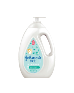 Johnson's Baby Milk Bath Lotion 1000g - Moisturizing Body Wash for Babies, Kids, Teens & Family Use, Large Size