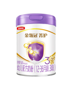 Yili Jinlingguan Jinghu A2 β-Casein High Lactoferrin Toddler Formula Milk Powder Stage 3 (1-3 Years) 800g