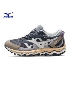 MIZUNO Unisex Wave Mujin TL GTX Trail Running Shoes - 08/Black Grey Tan - 38