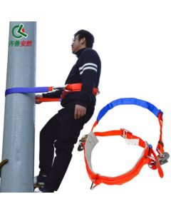 Qilu Anran Safety Belt, Security Belt, Pole Belt, Electrician Climbing Belt, Construction, Air Conditioning, Tree Climbing, Single Waist Pole Belt, Pole Safety Rope