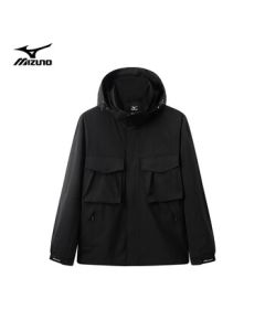 MIZUNO Men's Windbreaker Outdoor Casual Jacket Workwear Multi-Pocket Coat Large Size
