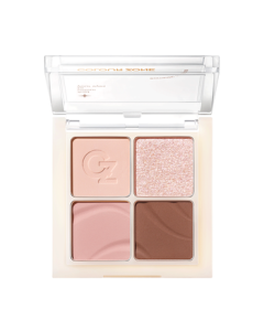 COLOUR ZONE Multi-Purpose Eyeshadow Palette - Highlighter, Contour, Blush, Matte & Shimmer, Beginner-Friendly No.02 Confession Palette, Perfect for Mid-Autumn & National Day Gifts