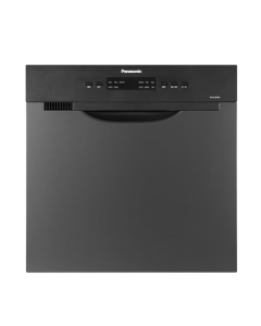Panasonic Built-in Dishwasher [Fits in Compact Spaces] Under-Counter Drawer Type 8-Set Capacity with Independent Hot Air Drying, Household Use for Washing Pots NP-8LZK5RX