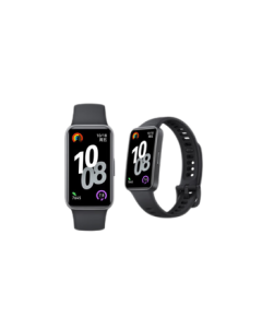 HUAWEI Band 10 Standard Edition - Obsidian Black/Dawn Pink - Smart Band with Professional Sleep Analysis, Emotional Health, Aluminum Alloy Body, Heart Rate Monitoring, and Fitness Tracking