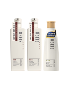 Obeis Hair Care Set Silky Smooth Anti-Dandruff Shampoo 750ml*2 + Hair Conditioner 500ml*1