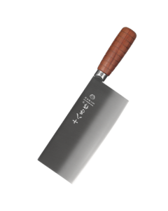 Shi Ba Zi Zuo Kitchen Household Kitchen Knife, Rosewood Handle Knife, Mingren Slicing Knife SL2119-B