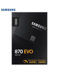SAMSUNG 500GB SSD Solid State Drive SATA3.0 Interface Independent Cache AI Computer Accessories Read Speed 560MB/S 870 EVO