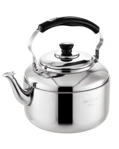MAXCOOK 304 Stainless Steel Whistling Kettle 6L Thickened Chinese-Style for Gas and Induction Cookers MCH654