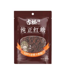 Gusong Brown Sugar Pure Cane Brown Sugar 300g, 20-Year Brand