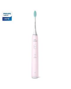 PHILIPS Electric Toothbrush for Adults, Sonic Vibration Couples Toothbrush, Smart Automatic Toothbrush HX2421 Soft Mist Pink