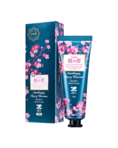 Chou-In Japanese Imported Sakura Squalane High Moisture Hand Cream 50g, Hydrating & Nourishing, Fights Dryness, Long-Lasting Fragrance