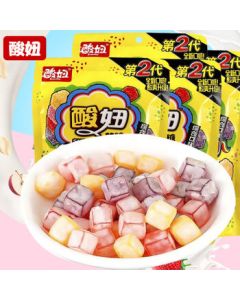 Suan Niu (SUANNIU) 2nd Generation Soft Candy 432g Mixed Flavor - Sour Candy, Wedding Candy, Fruit Juice Soft Candy, Snack