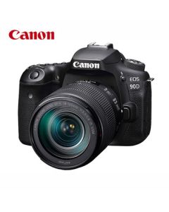 Canon EOS 90D DSLR Camera 4K Video (EF-S 18-135mm IS USM Kit) with 128GB Card + Camera Bag + Battery Bundle