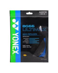 YONEX Badminton String High Elasticity Competition Training Precision Control Sound Performance BG66UM-756 Navy Blue