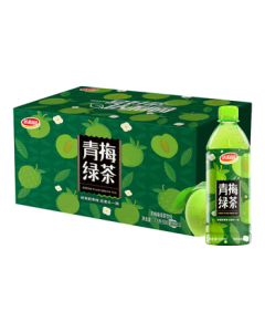 Daliyuan Green Plum Green Tea Drink 500ml*15 Bottles - Summer Beverage Whole Case