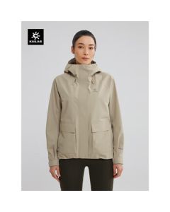 KAILAS Kailas Dingri Windbreaker Durable Cold-Resistant Jacket with Inner Liner Women's Beige/Cream Beige