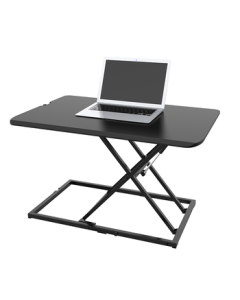Loctek Height Adjustable Desk Standing Desk Computer Table Sit Stand Workstation for Home Office MN3 Black