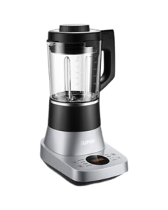 SUPOR Low-Noise Blender with Detachable Cups, Multi-Function Quiet Soymilk Maker, Smart Juicer 【1.75L Dual-Cup Set】8 Grinding Levels SP70S