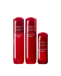 Kans Red Waistline Hydrating Lotion & Essence Anti-Wrinkle Firming Brightening Skincare Set, Birthday Gift for Women