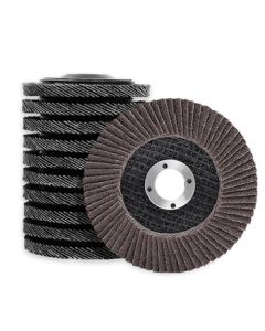 Furonghua (FURONGHUA) Jiahua Special Stainless Steel Grinding Wheel Flap Disc for Angle Grinder, 90 Resin Cover Calcined Sand 80#, 10 Pieces