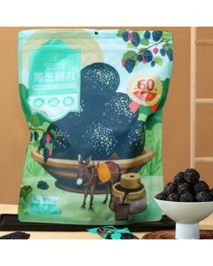 Dili Girl's Distant Dreams Black Sesame Balls 500g, Individually Wrapped, 0 Additives, 0 Artificial Colors, Gift Snacks, ~60 Packs, Ready-to-Eat