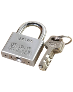 Chugong Universal Open Shackle Padlock for Warehouse, Truck, and Home Use - Anti-Theft, Anti-Pry, 40mm (4 Keys)
